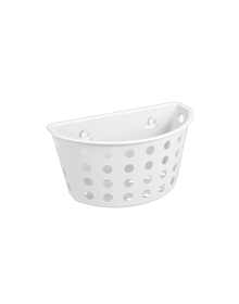 [10812/0007] Canasta C/Ventosas de Plastico 20,3 x 11,5 x 10CM One Blanco