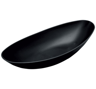 [10612/0008] Canoa de Plastico 350ML Essential Negro