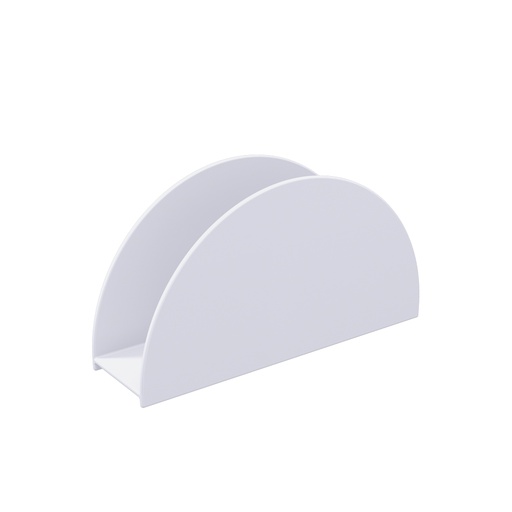 [10571/0007] SERVILLETERO REDONDO DE PLASTICO COZY BLANCO 