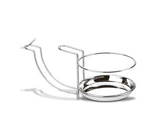 [1655/100]  LINEA ARIENZO - EN ACERO INOXIDABLE - SOPORTE P/BALDE P/ MESA 