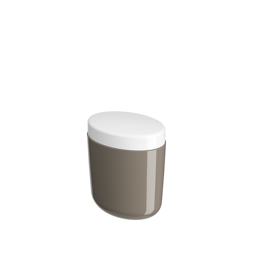 [10449/0126] PORTA ALGODON DE PLASTICO BULKY WARM GRAY 