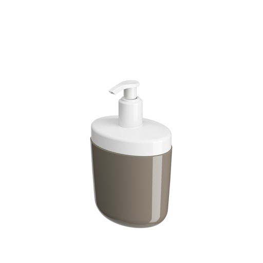 [10446/0126] DISPENSADOR DE JABON LIQUID. DE PLASTICO 450ML BULKY WARM GRAY 