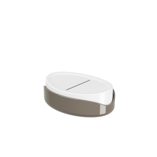 [10445/0126] JABONERA DE PLASTICO BULKY WARM GRAY 
