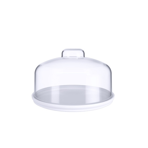 [10135/3007] PORTA PASTEL Ø19,00CM DE PLASTICO COZY BLANCO 