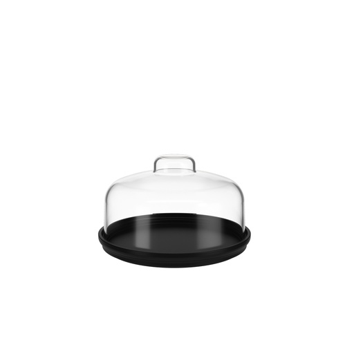 [10134/3008] PORTA PASTEL Ø14,50CM DE PLASTICO COZY NEGRO 