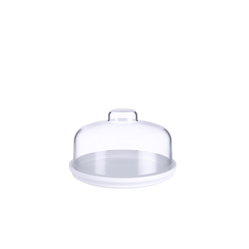[10134/3007] PORTA PASTEL Ø14,50CM DE PLASTICO COZY BLANCO 