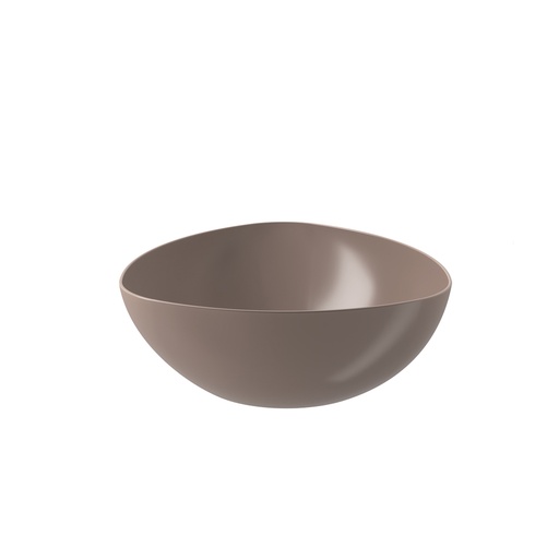 [10131/0126] BOL TRIANGULAR 2,50L DE PLASTICO ESSENTIAL WARM GRAY