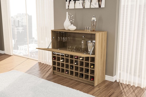 [40170033.0002] BAR RAVENA MDP MADEIRA OAK FF