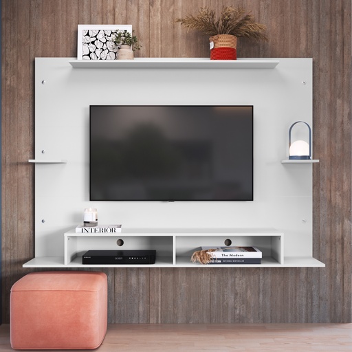 [PN001BCBC] PANEL DE PARED PARA LCD MONZA BLANCO