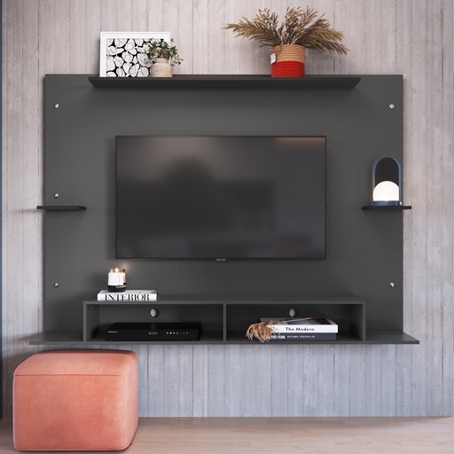 [PN001GFGF] PANEL DE PARED PARA LCD MONZA GRAFITO