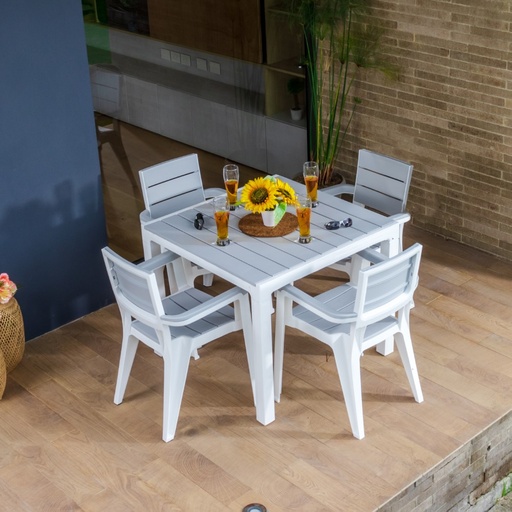 [463-SIL] SILLA MADEIRA CON BRAZOS SILVER