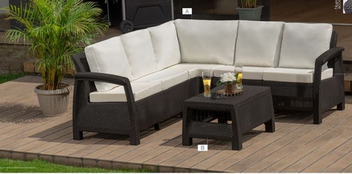 [477-WEN] JUEGO MUEBLE FERRARA FANCY WENGUE ESQUINERO 5