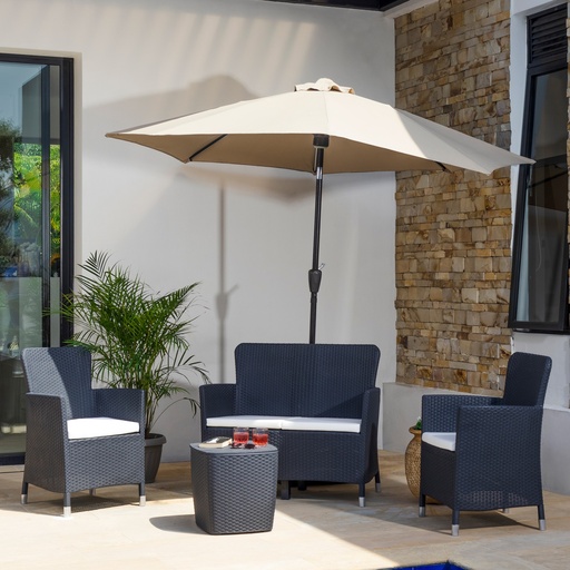[487-GRI] JUEGO MUEBLE CAPRI ELEGANT GRI 3