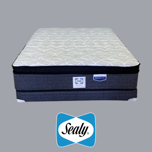 Colchón + Base Sealy Aspen Pillow Top Queen Size