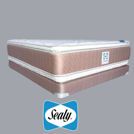 Colchón + Base Sealy Royalmount  Pillow Top Queen  Size