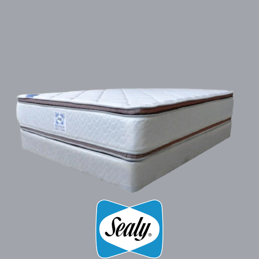 Colchón + Base Sealy Boston Firm Queen Size