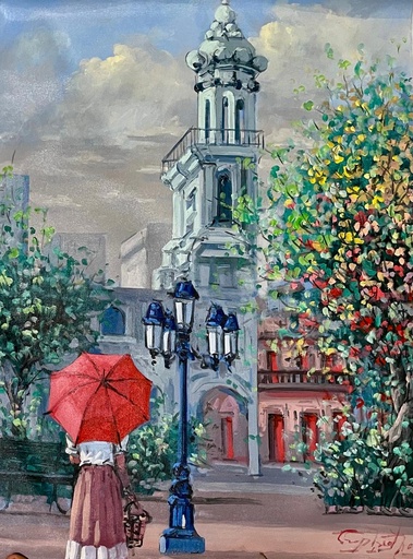 CUADRO "BELLEZA COLONIAL” por RAFAEL THEN