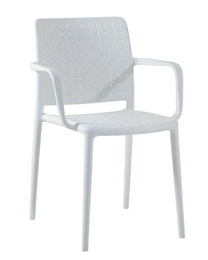[SMFKB] SILLA FAME K-BLANCA 4 PATAS CON BRAZOS