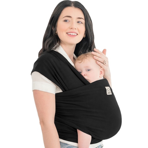 [BabyWrapBlack] Keababies Wrap Original (Trendy Black), Color: Trendy Black