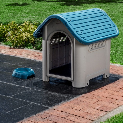 [602-TUR] CASA DE PERRO GRANDE TURQUESA, MQ