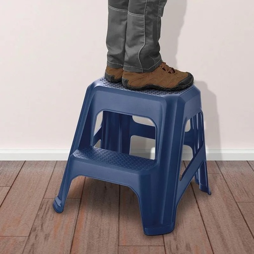 [12608] ESCALESILLA PRO 2 NIVELES AZUL