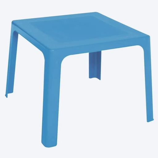[6465] MESA PARA NINO CUADRADA AZUL VERANO 72