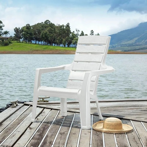 [13206] SILLA PLAYERA BARU BLANCA AR