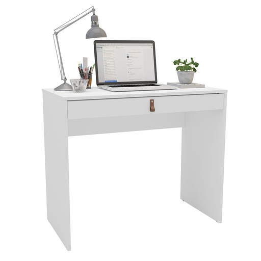 [210407.0002] ESCRITORIO UBERABA CON GAVETA, BLANCO, 210407.0002