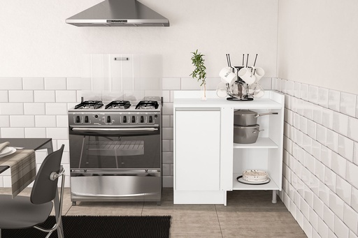 [200587.0001] MUEBLE PARA COCINA MALI 930X900X518 MDP BLANCO, 200587.0001