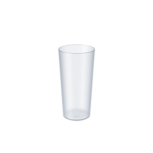 [20209/0009] VASO DE PLÁSTICO RETRO 500 ML CRISTAL